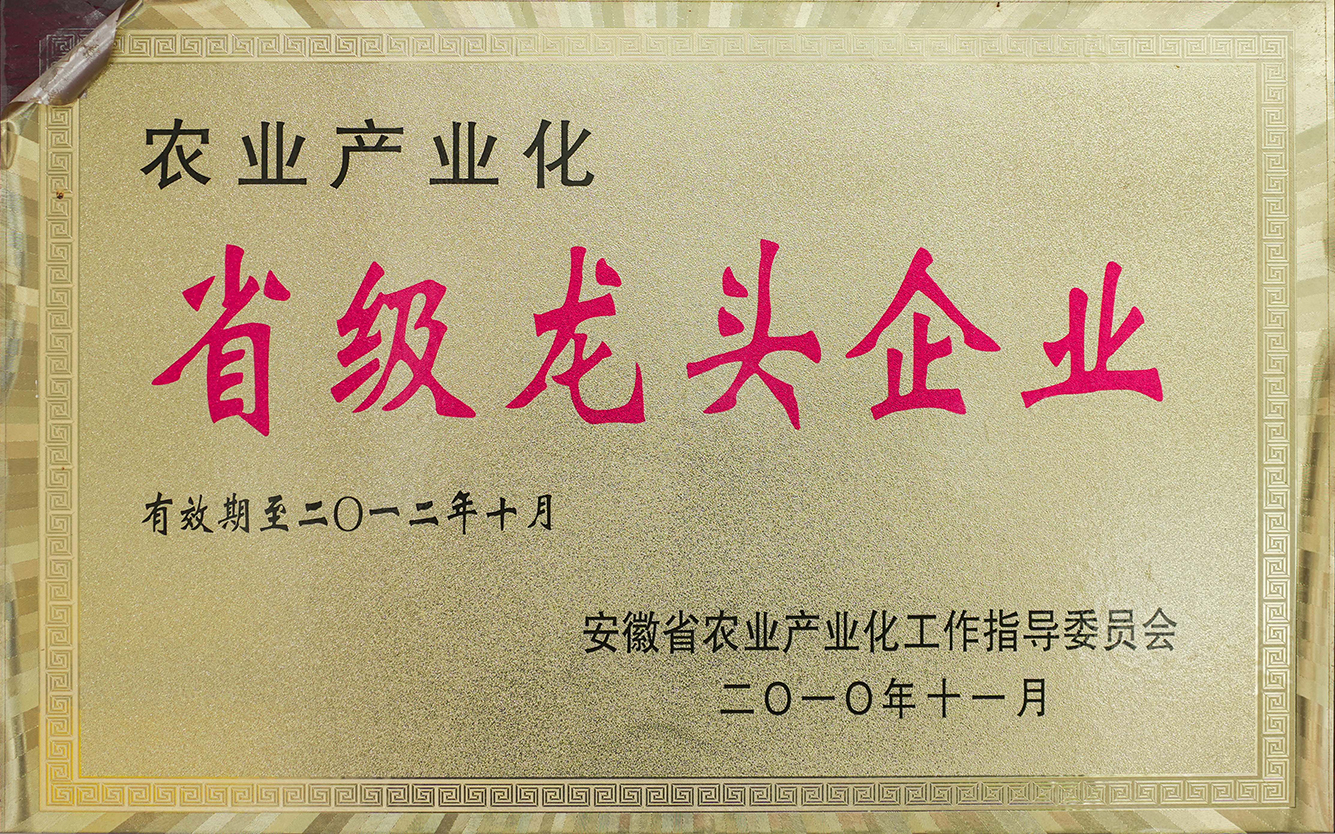 農業產業化省級龍頭企業